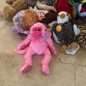 Ty Plush Beanie Babies Lot of 15